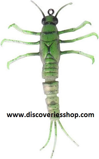 ΤΕΧΝΗΤΟ ΔΟΛΩΜΑ ΝΥΜΦΗΣ SAVAGE GEAR 3D TPE MAYFLY NYMPH 5cm/2.5g GREEN