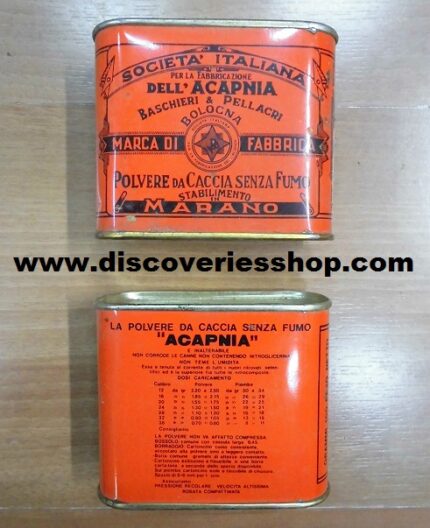 ΜΕΤΑΛΛΙΚΟ ΚΟΥΤΙ ΠΥΡΙΤΙΔΑΣ ACAPNIA BOLOCNA