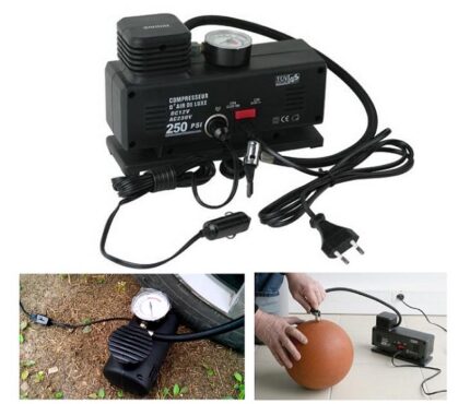 ΚΟΜΠΡΕΣΕΡ ΤΡΟΜΠΑ ΑΕΡΟΣ ΑΥΤΟΚΙΝΗΤΟΥ ΡΕΥΜΑΤΟΣ ΜΠΑΤΑΡΙΑΣ 12V/220V